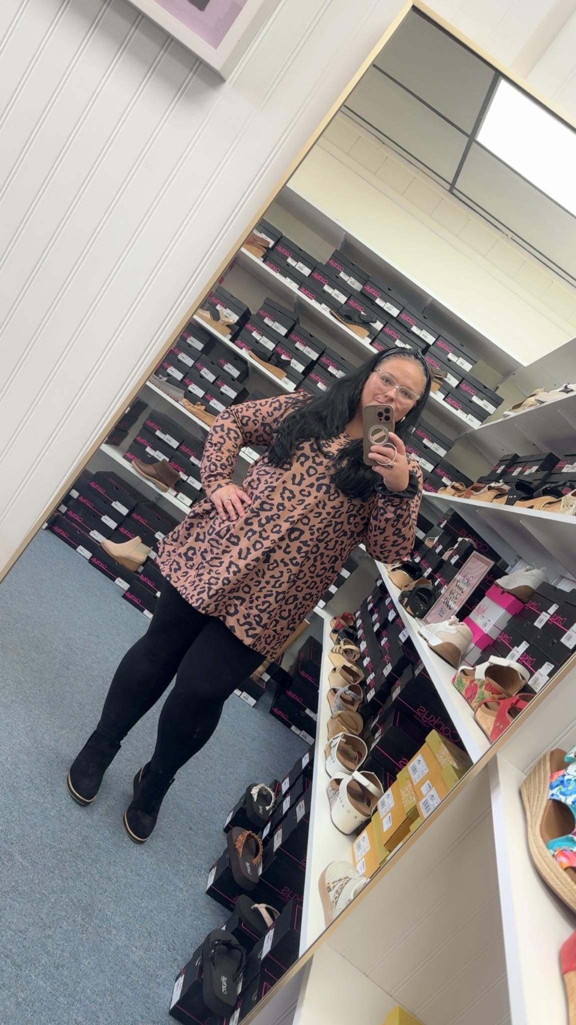 Animal Split Hem Rory Tunic