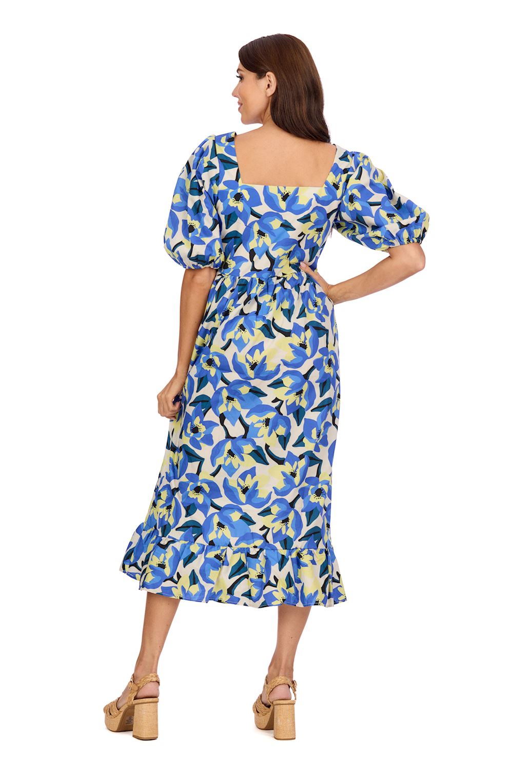 Gentry Printed Midi Dress