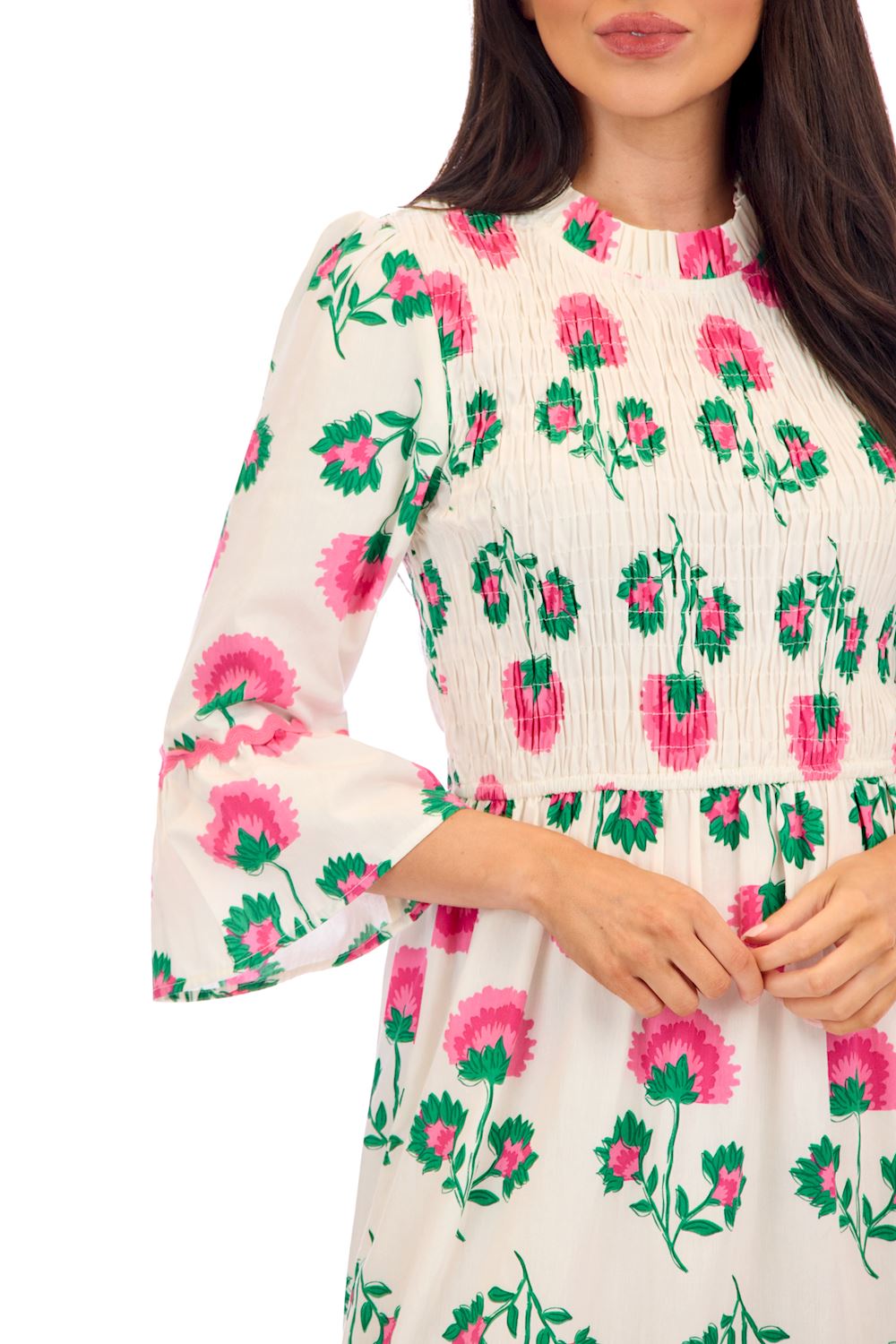 Elle Smocked Maxi Dress