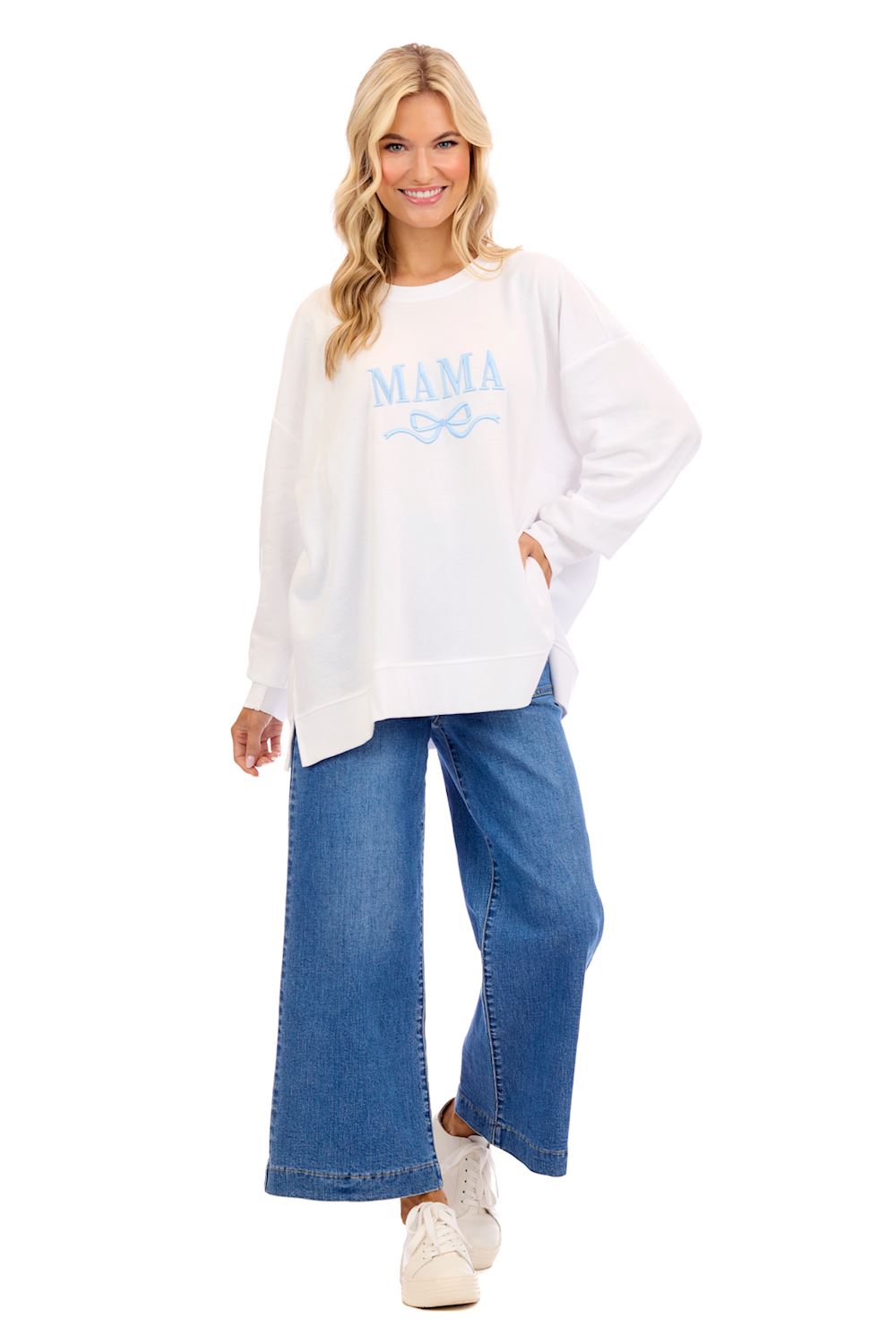 Mama Sweatshirt w/ bow