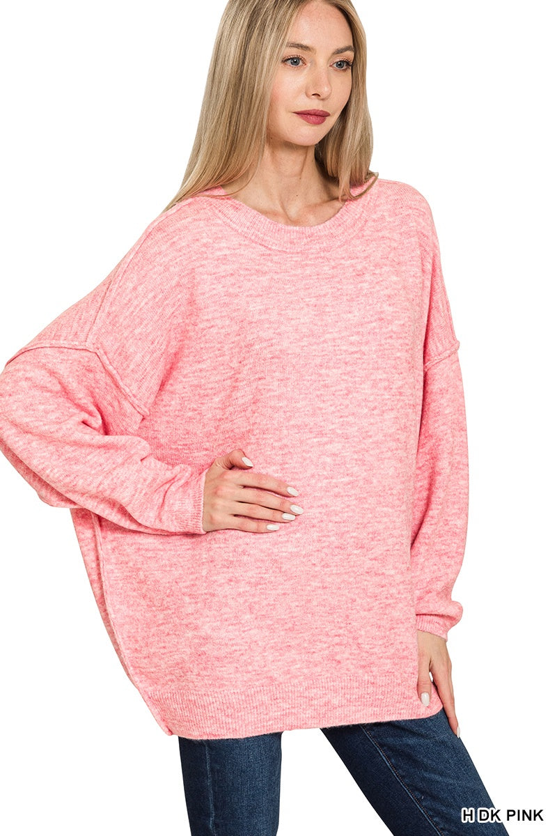 Oversized Melange Sweater