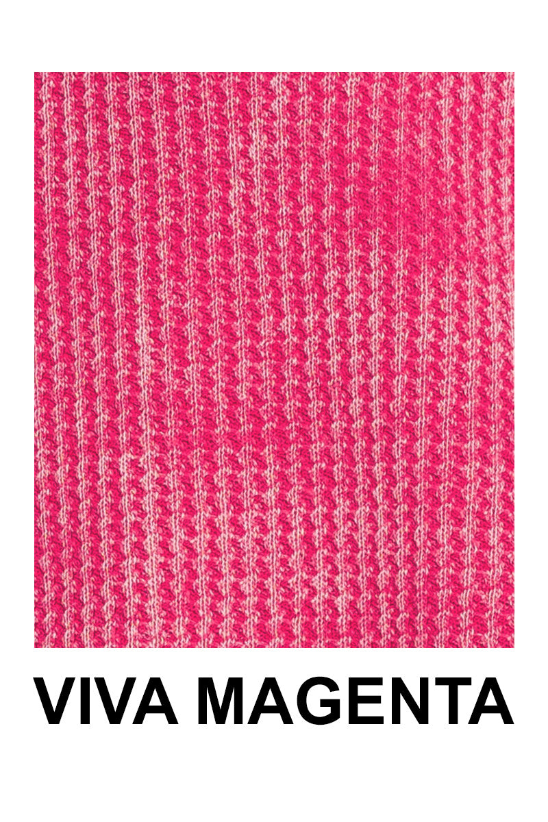 Plus Washed Waffle Knit Short Sleeve Top