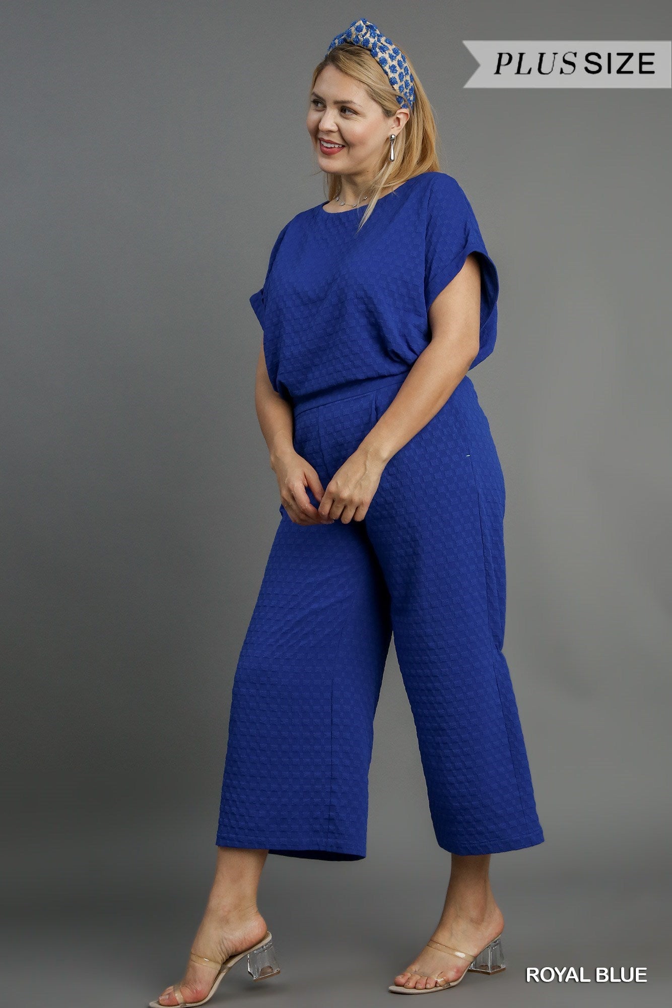 Textured Jacquard Pleated Pants