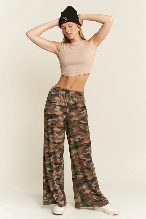 Army Camo Wide Pant