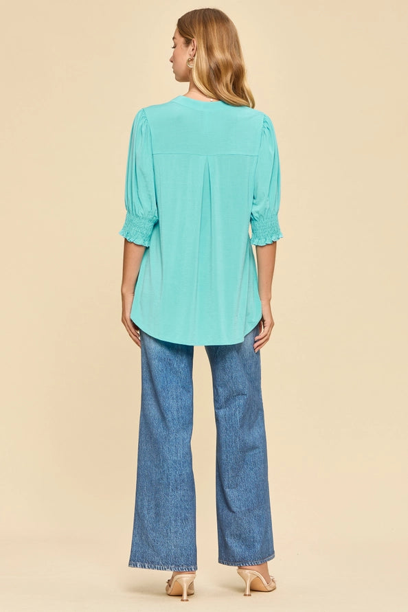 Lizzy 3/4 sleeve Top