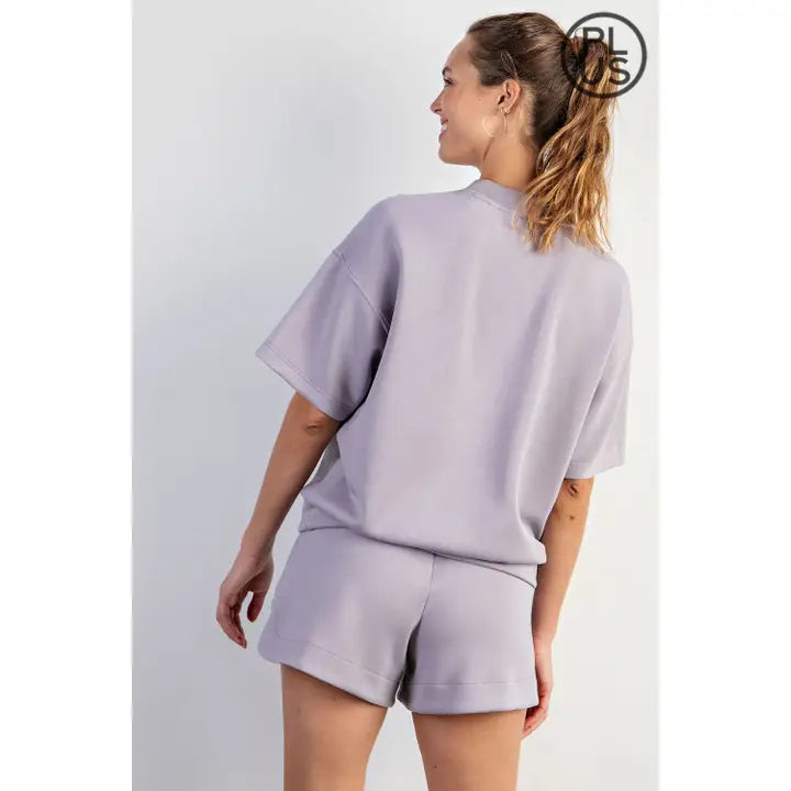 Modal Scuba Casual Shorts