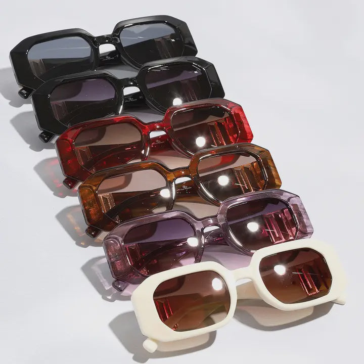 Geometric Shape Sunglasses