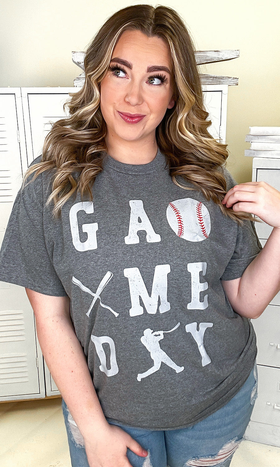 GAME DAY BASEBALL GRAPHIC TEE