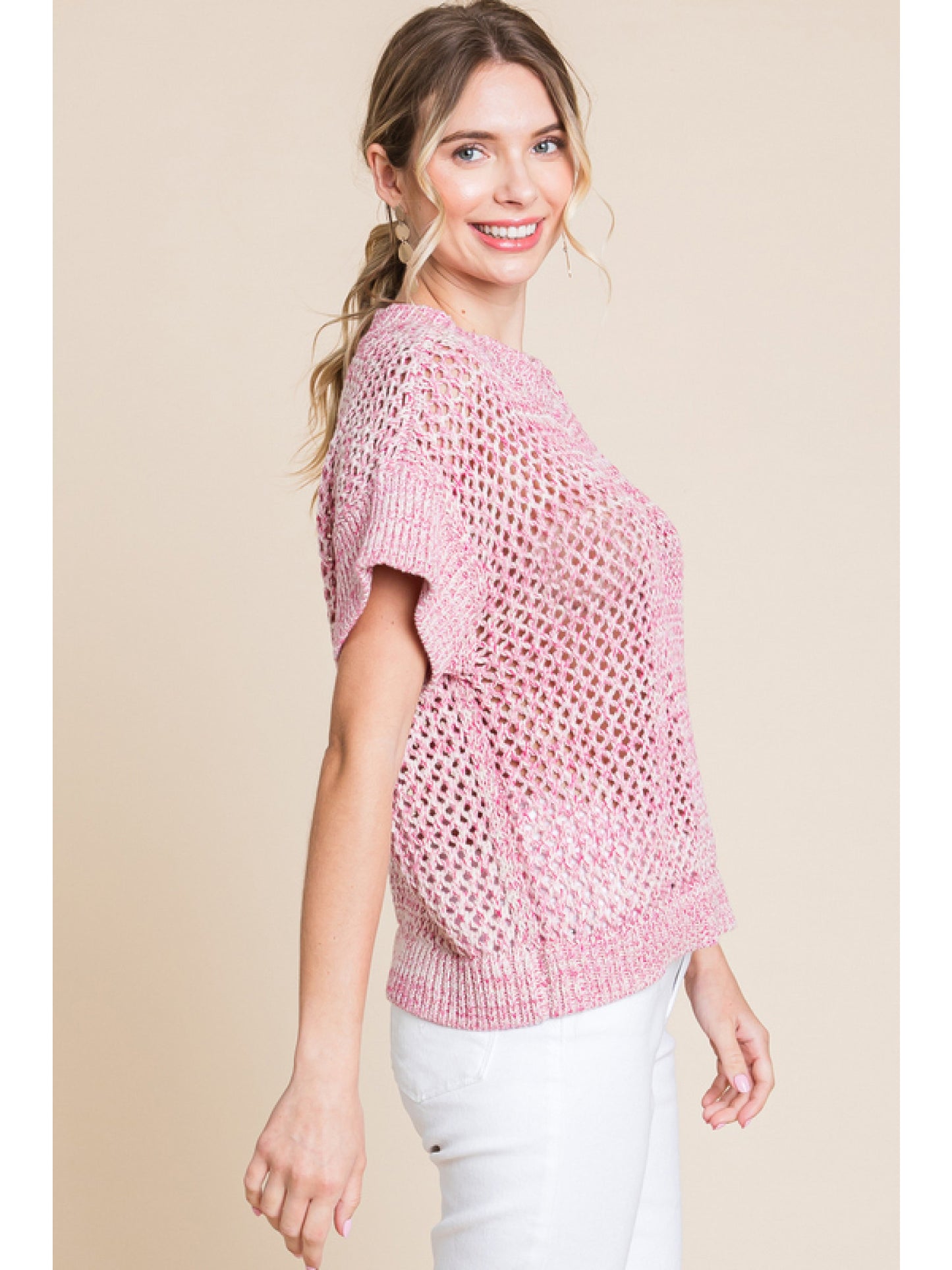 Knit Crochet Top