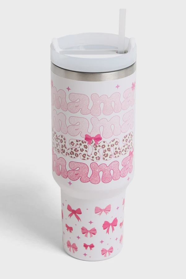 Mama Ribbon Tumbler