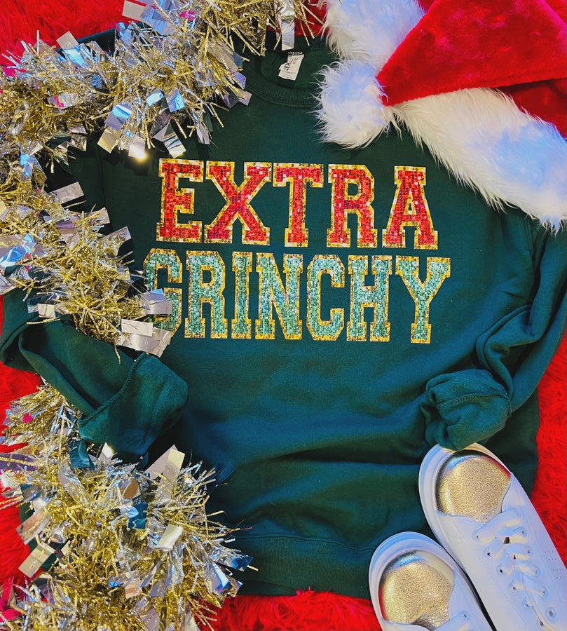 Extra Grinchy Sweatshirt