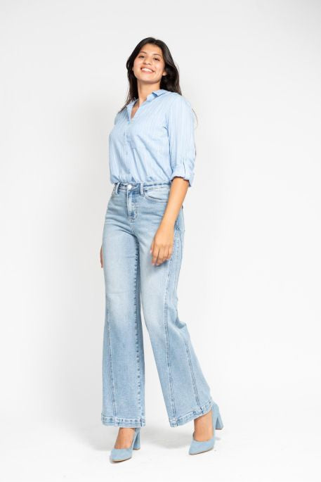 Retro Wide Side Seam denim