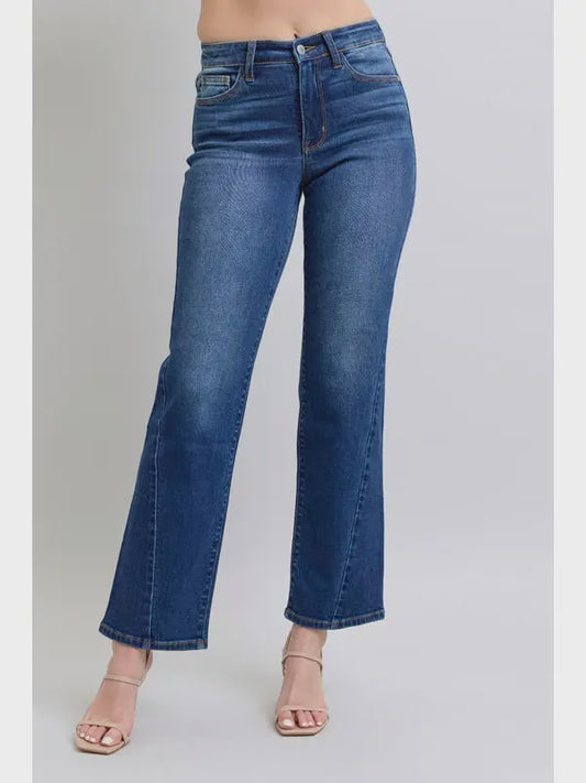 Side Seam Detailed Straight