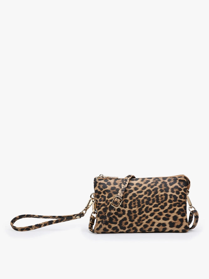 Wristlet Crossbody 3-Compartment Purse