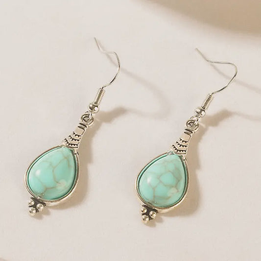 Mesa Droplet Moonlit Blue Earring
