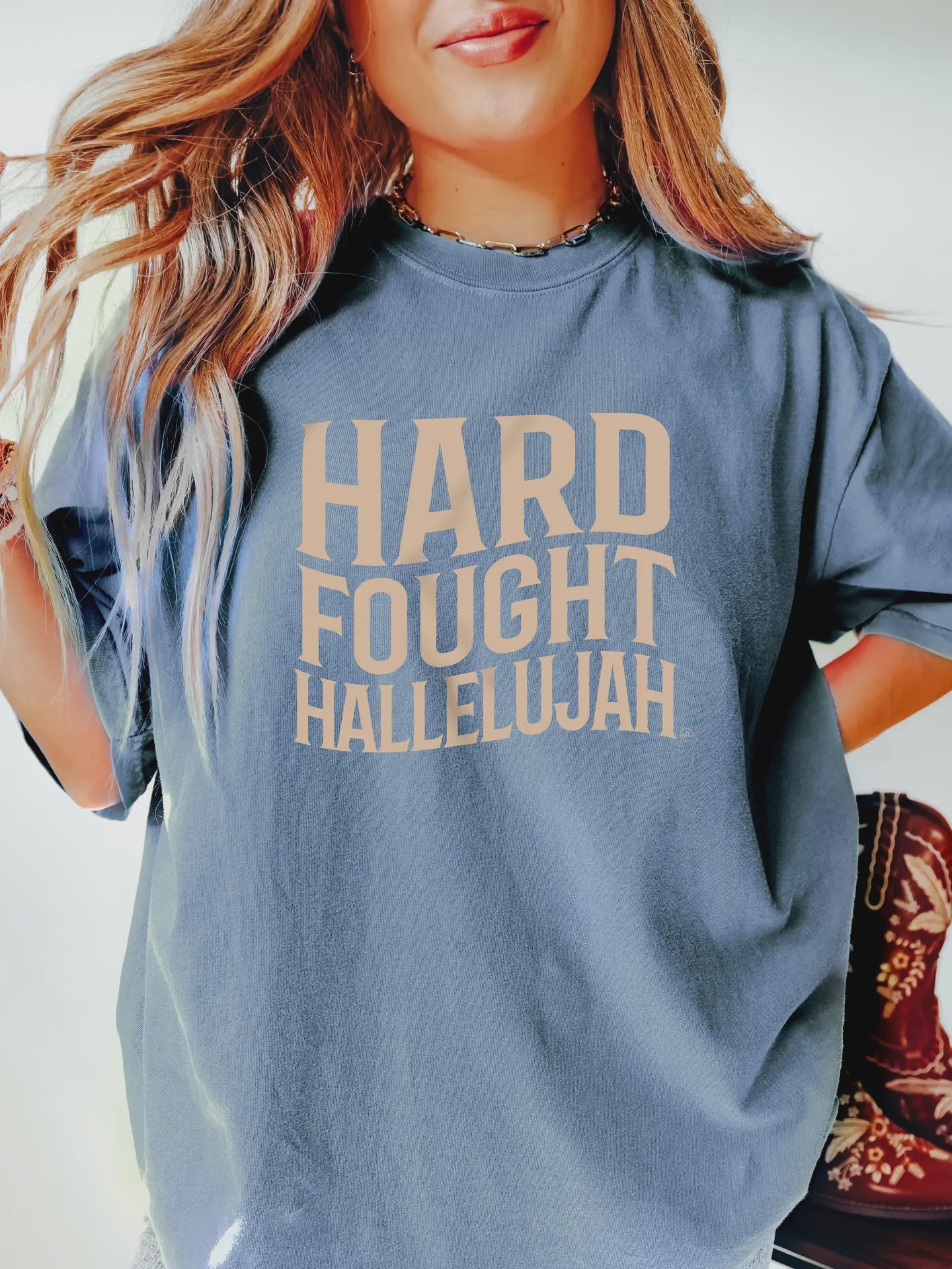 Hard Fought Hallelujah Graphic Tee