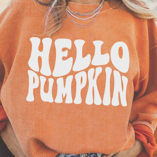 Hello Pumpkin Sweatshirt