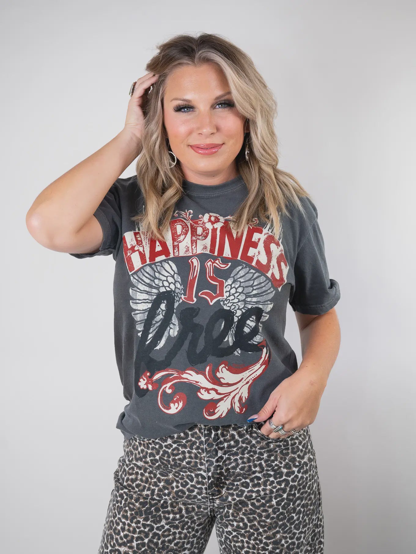 Happiness is Free Tee