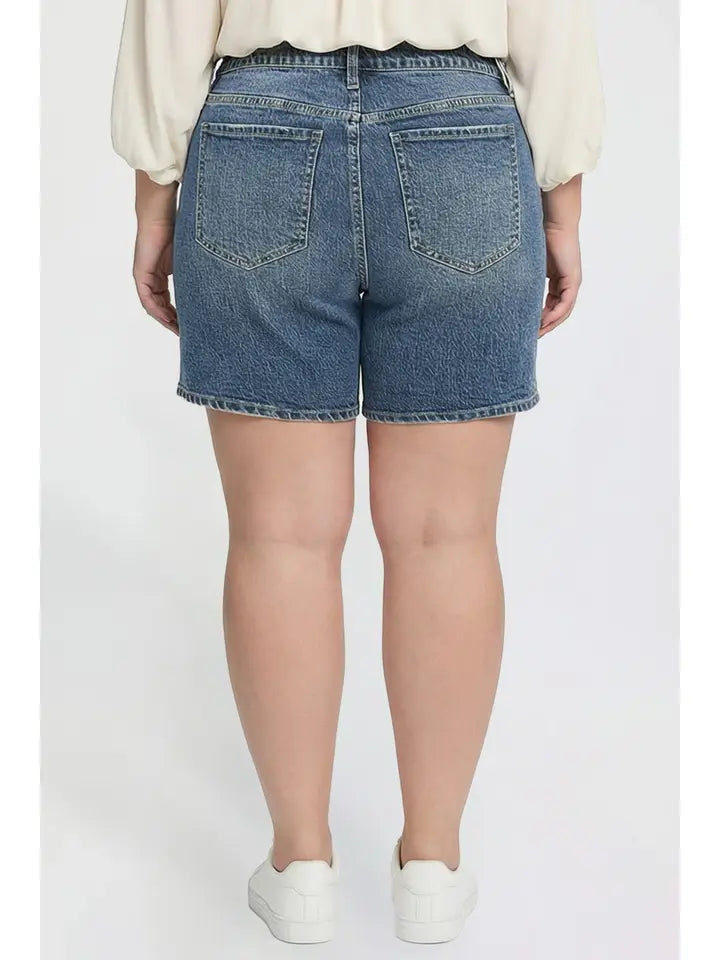Missy Plus High Rise Shorts