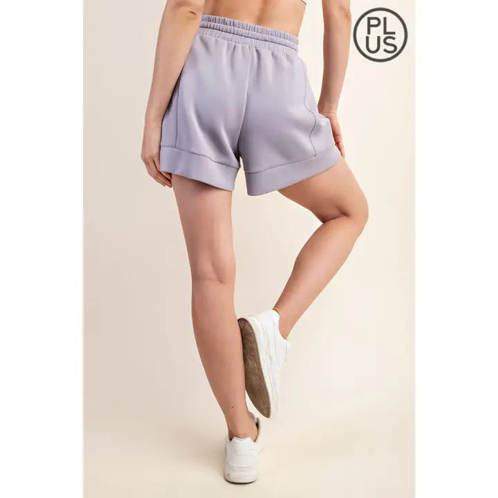 Modal Scuba Casual Shorts