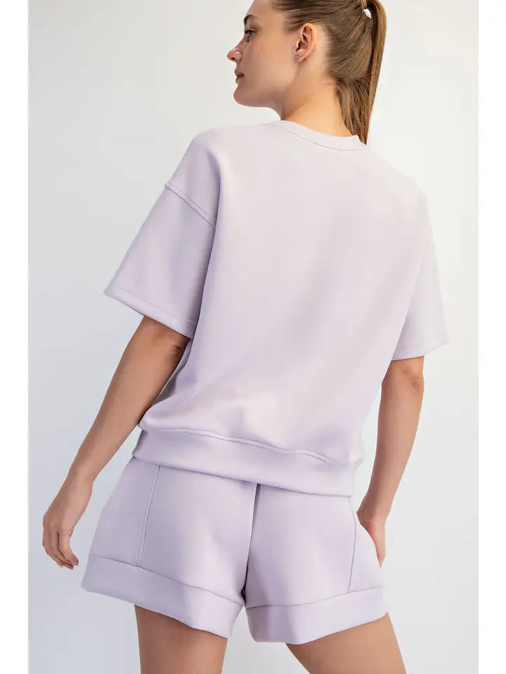 Modal Scuba Casual Shorts