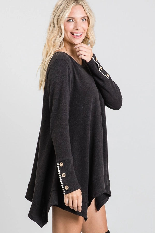 Asymmetric Tunic Top
