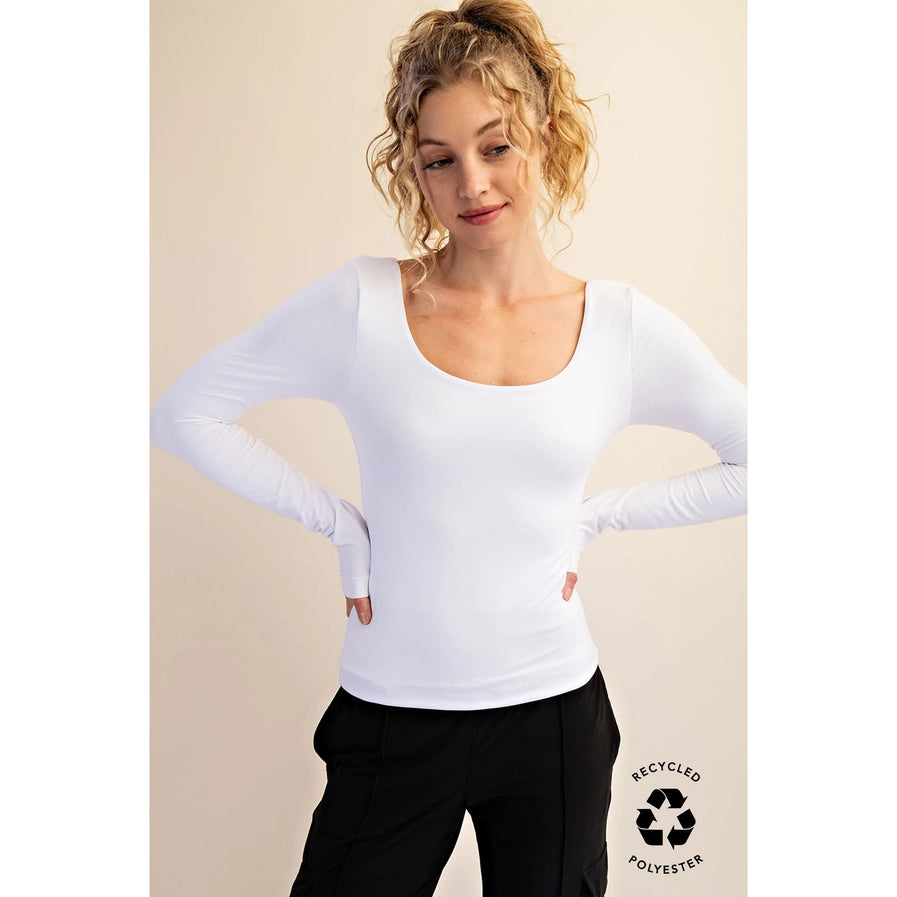 Recycled Buttersoft Long Sleeve Top
