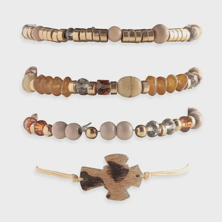 Thunder Stacked Bracelet