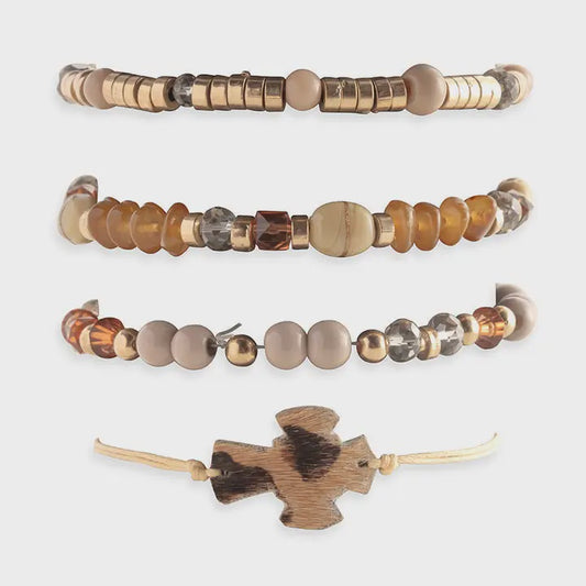 Thunder Stacked Bracelet
