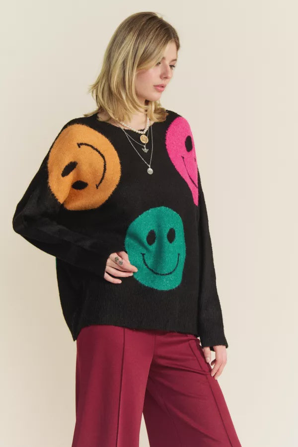 Smiley Face Sweater