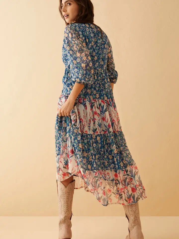 Cora Kaye Drop Waist Dress