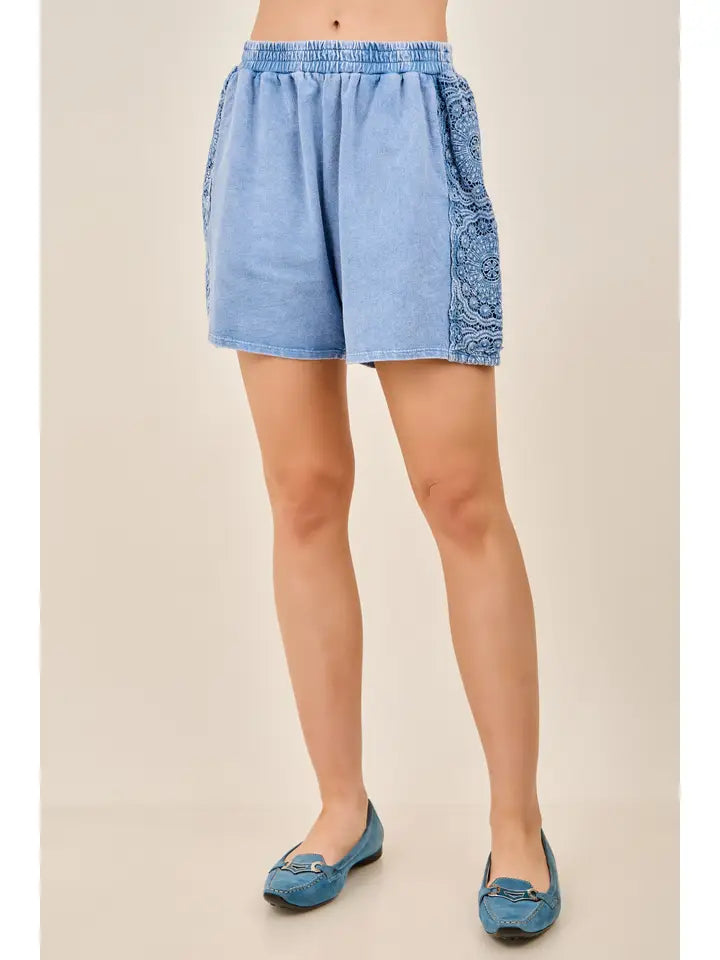 Boho Trim Shorts