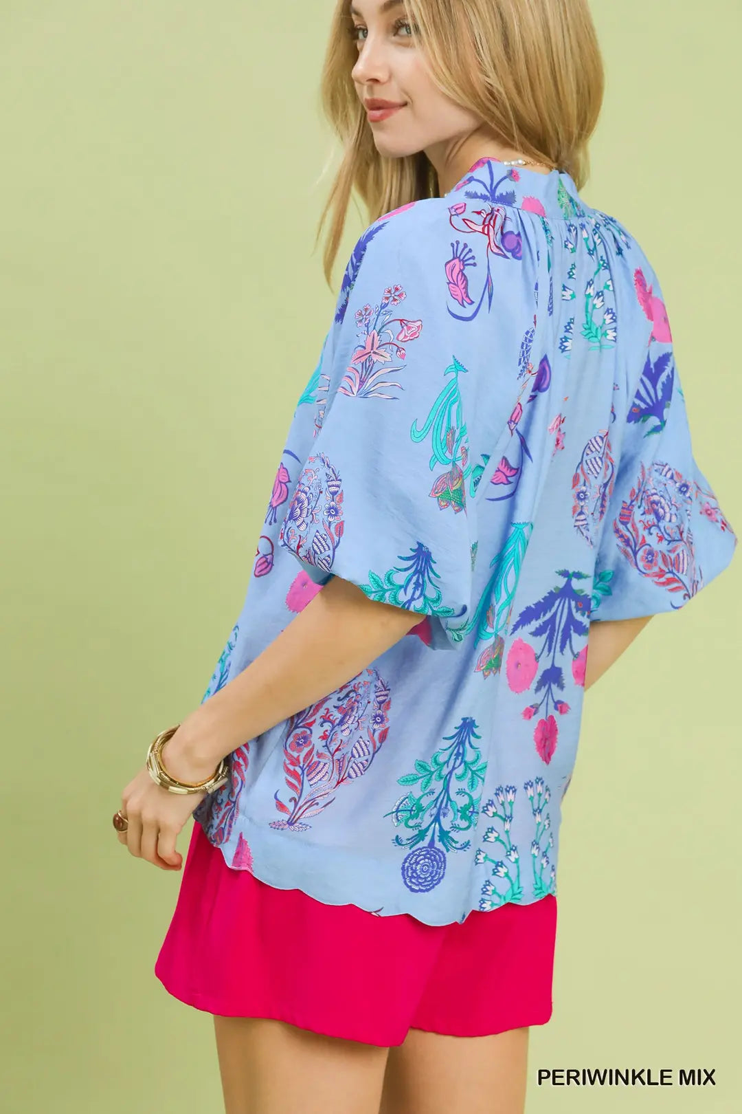 Periwinkle Mix Top