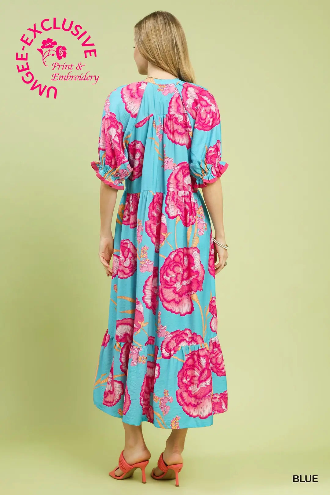 Floral Print Maxi Dress