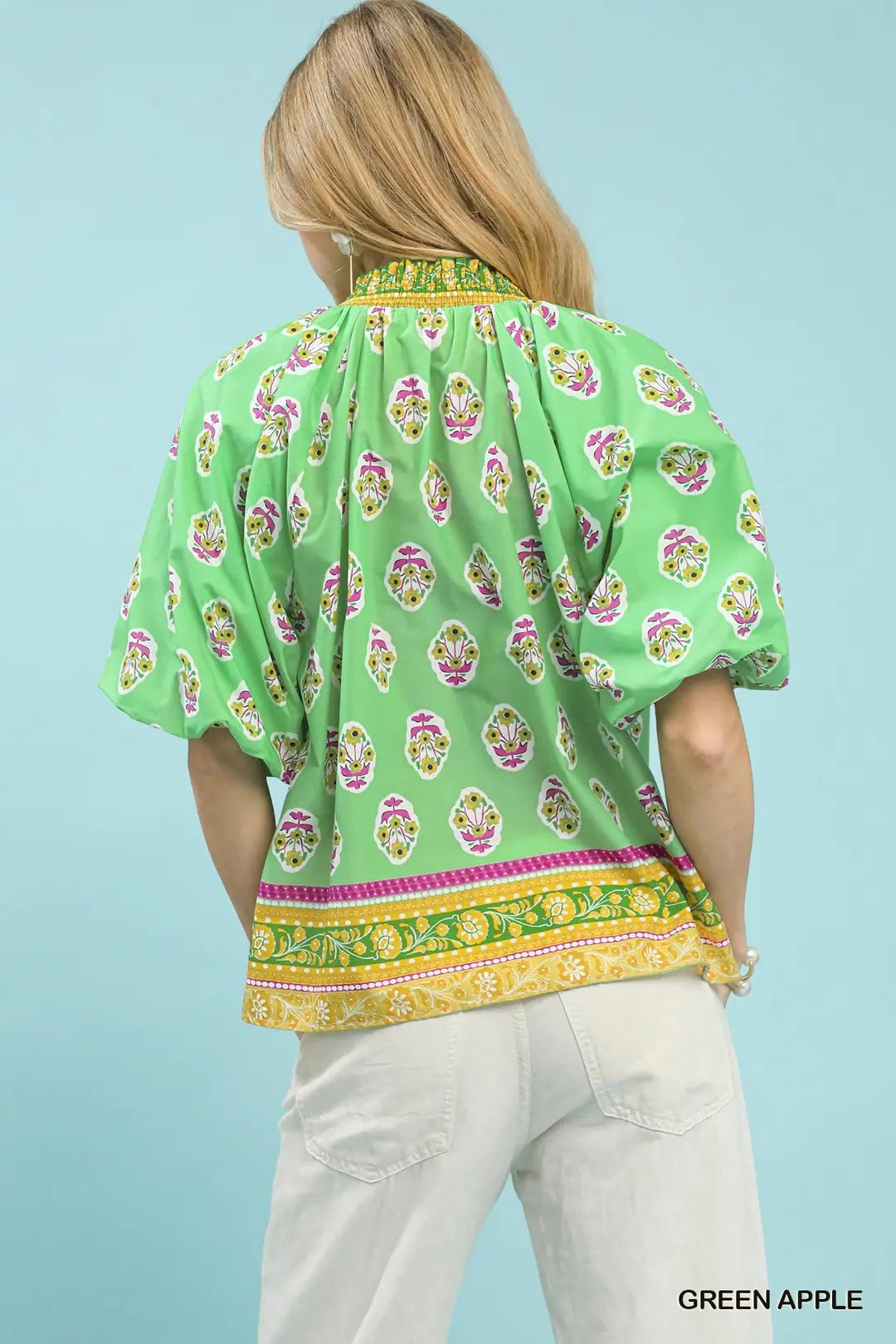 Green Apple Mix Top