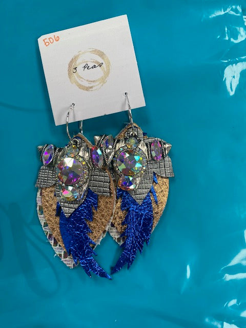 $22 3 Peas Fall Earrings