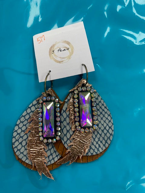 $22 3 Peas Fall Earrings