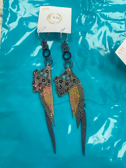 $22 3 Peas Fall Earrings