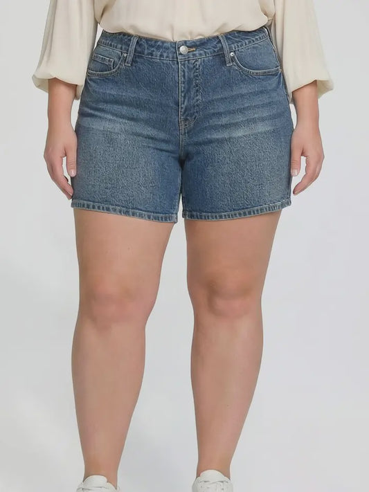 Missy Plus High Rise Shorts