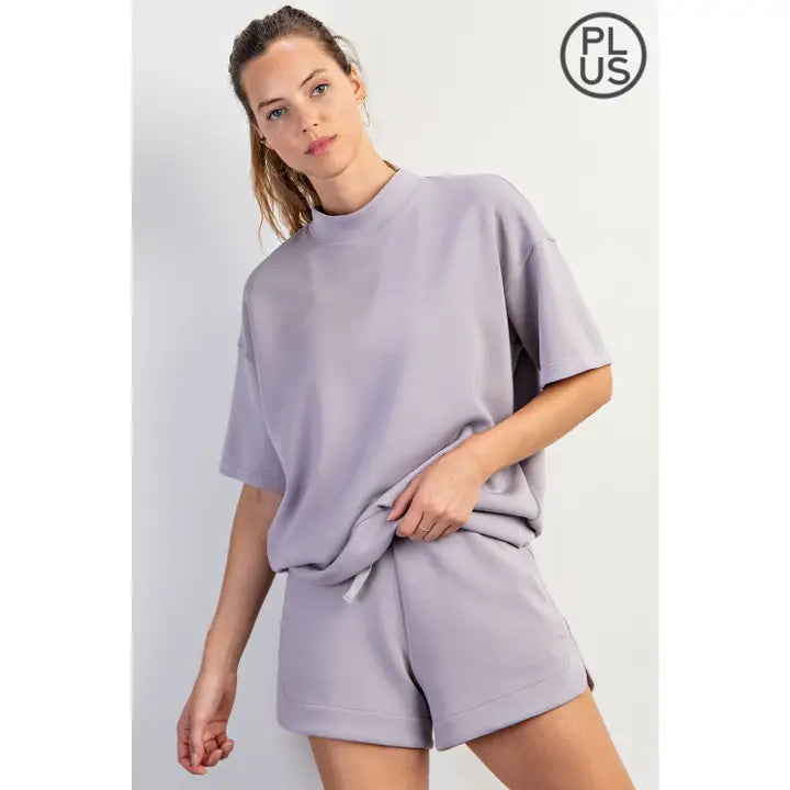 Modal Scuba Short Sleeve Top