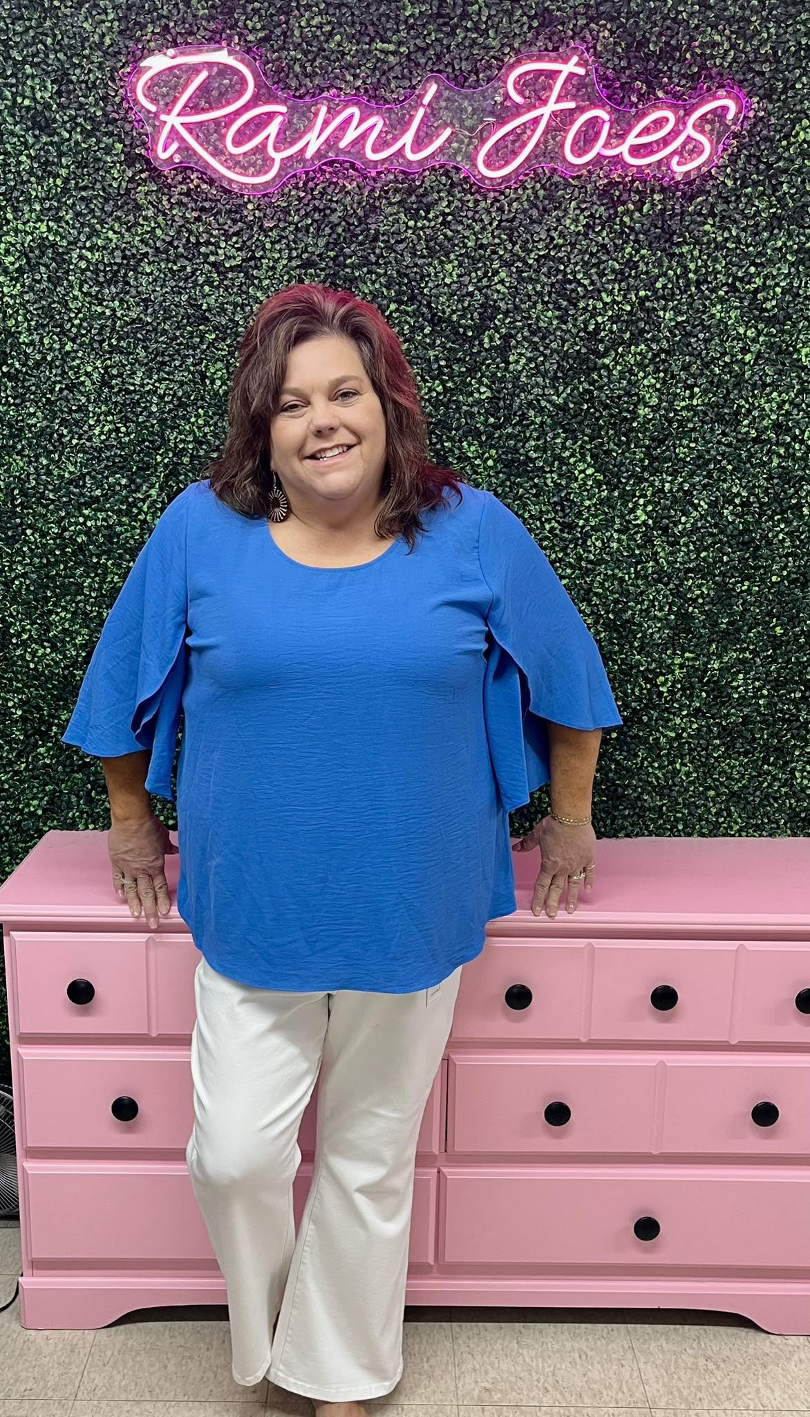 Tulip Sleeve Airflow Blouse