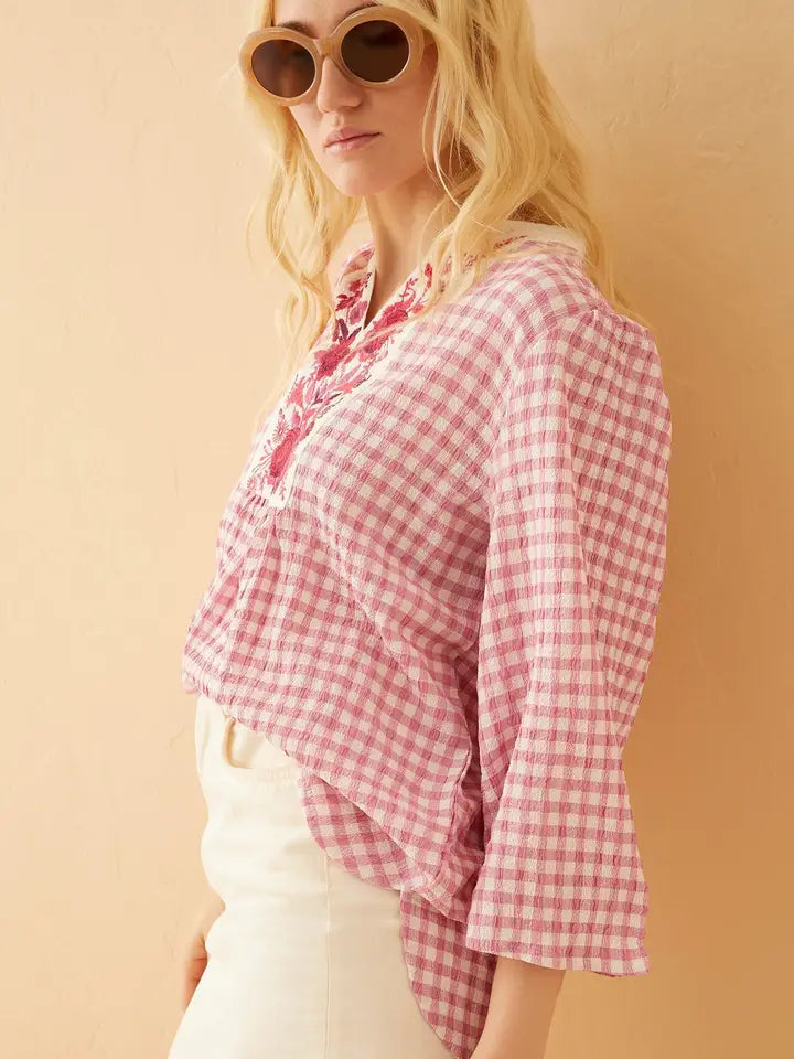 Strawberry Hill Embroidered Blouse
