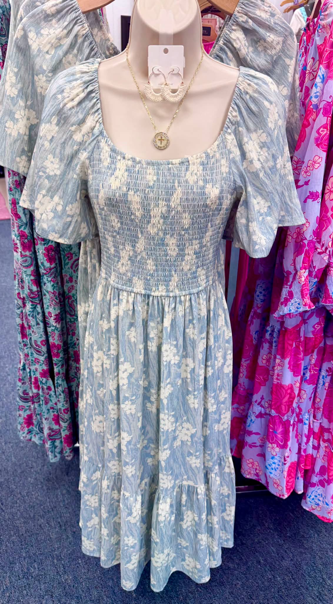 Floral Midi Dress