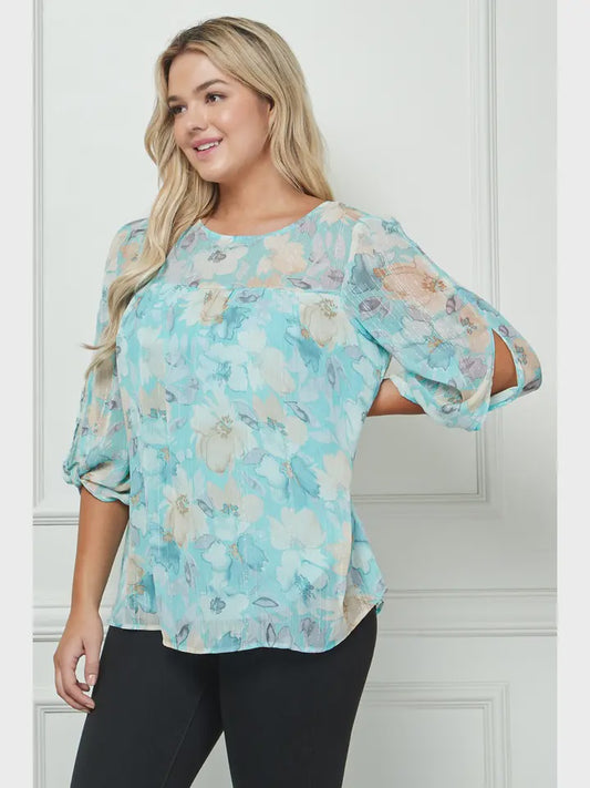 Front and Back Yoke Blouse