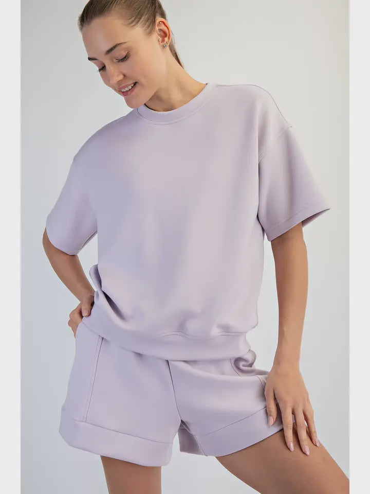 Modal Scuba Casual Shorts