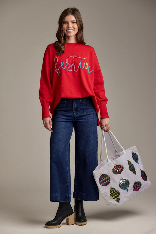 Holiday Sparkle Sweater