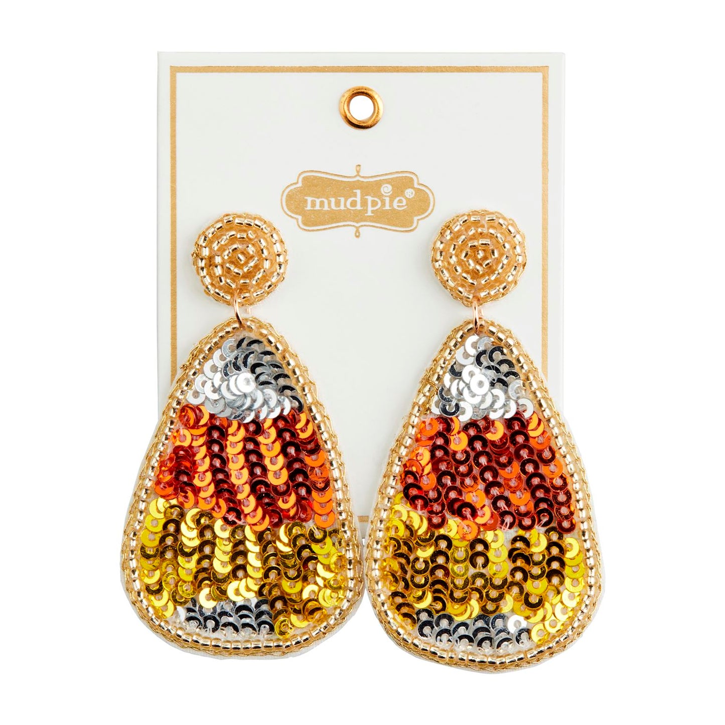 Beaded Halloween earrings