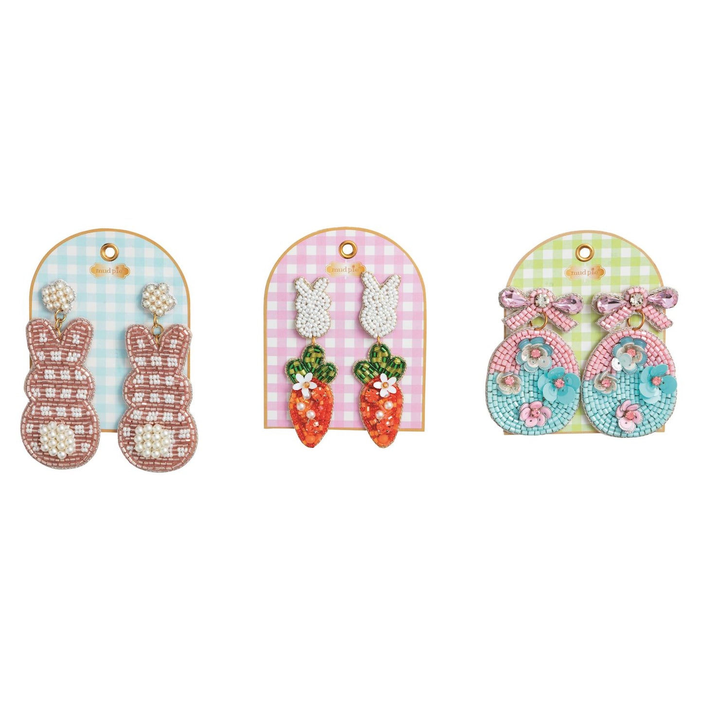 Easter Beaded Earrings