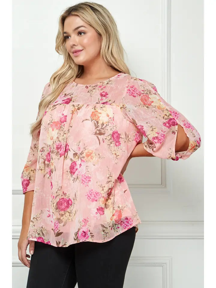 Front and Back Yoke Blouse