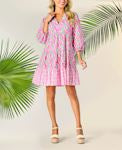 Pink Pace Tunic Dress